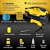 AGARO Supreme Plus Pressure Washer, Car Washer, 2200 Watts Motor, 8L/Min Flow Rate, 140 Bars, Adjustable Pressure Regulator, 8M Outlet Hose, 4M Power Cord, Car, Bike & Home Cleaning, Yellow