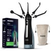 AGARO Ultra Dental Flosser for teeth, 5 Nozzles, Portable,Cordless & Rechargeable,4 Cleaning