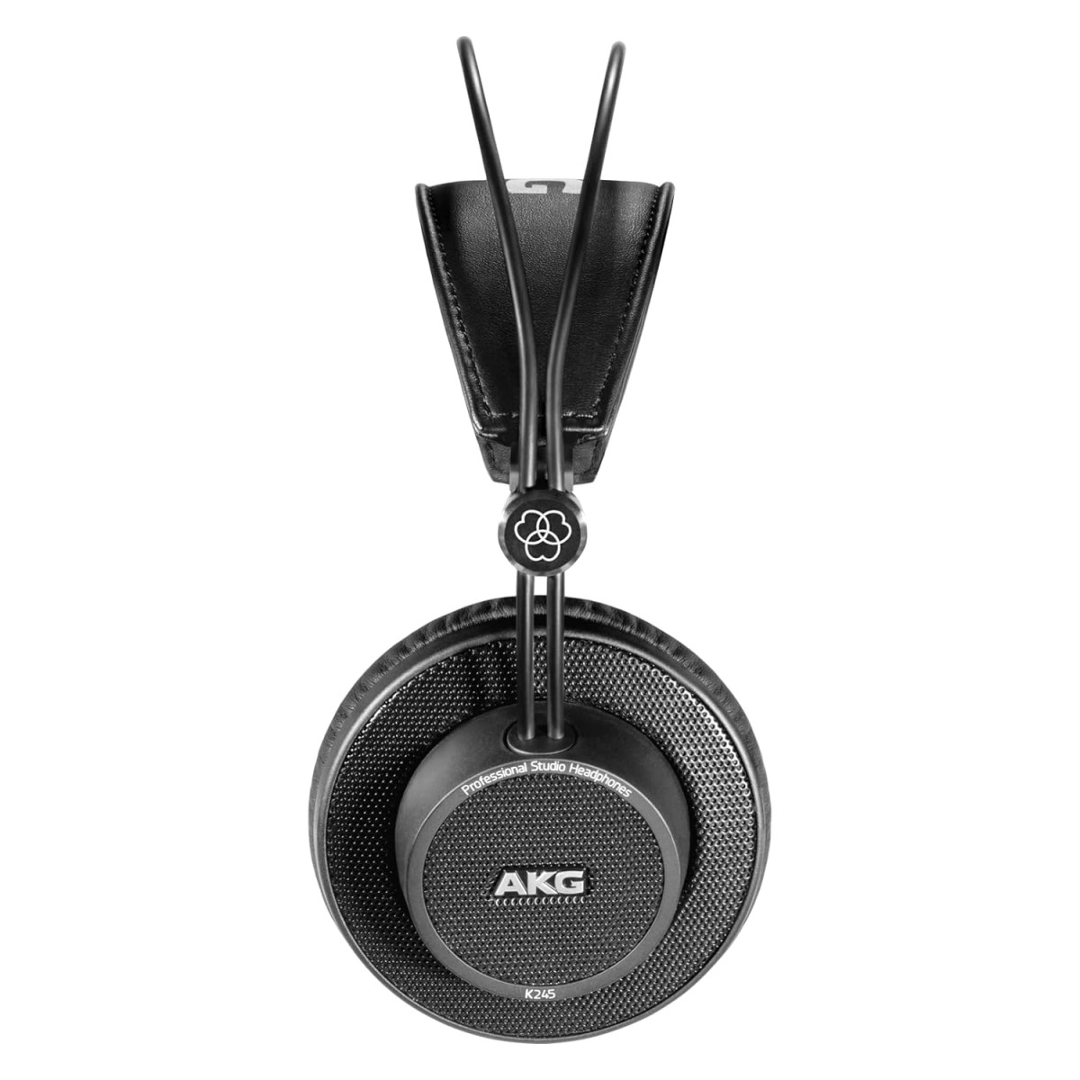 AKG K245 Over Ear Open Back Lightweight Folding Studio Headphones,Wired,Black