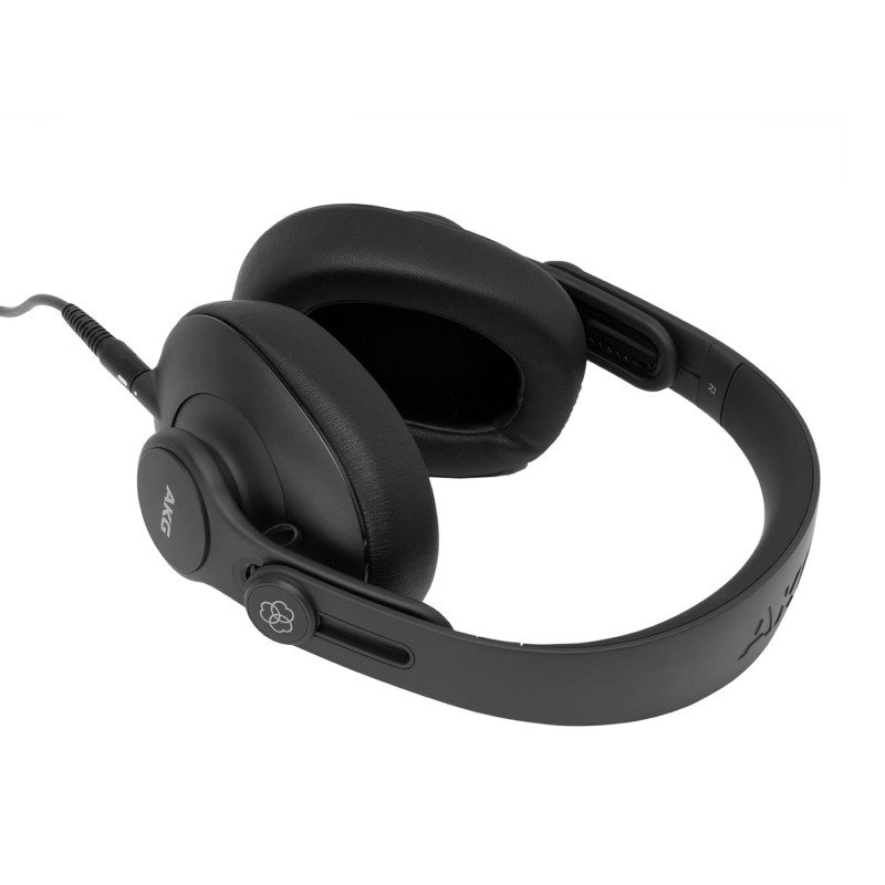 AKG K361 Over-Ear, Closed-Back, Foldable Studio Wired Headphones (Black)
