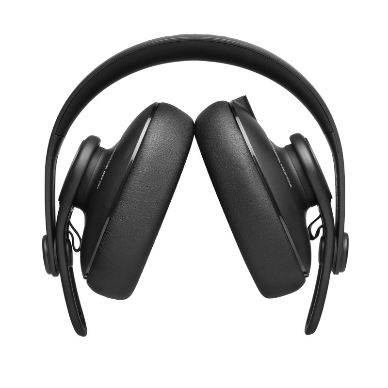 AKG K361 Over-Ear, Closed-Back, Foldable Studio Wired Headphones (Black)
