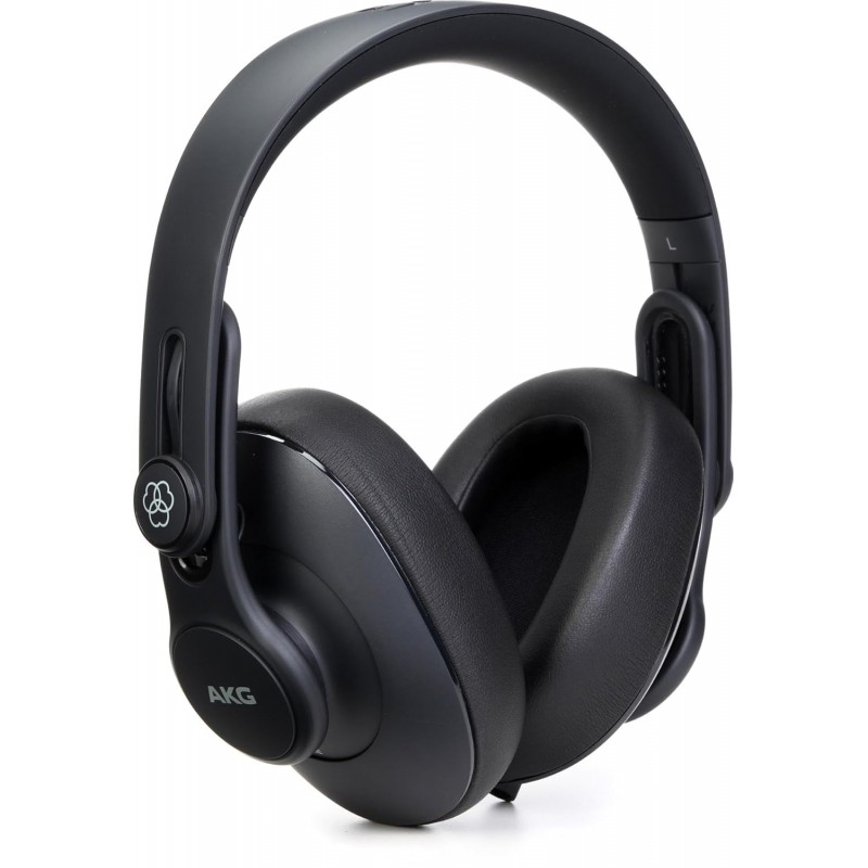 AKG K361 Over-Ear, Closed-Back, Foldable Studio Wired Headphones (Black)