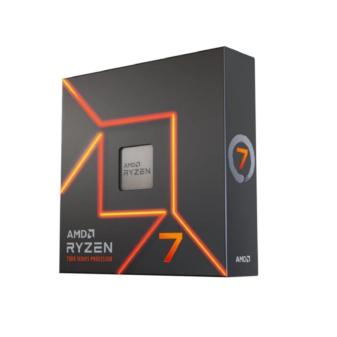 AMD 7000 Series Ryzen 7 7700X Desktop Processor 8 cores 16 Threads 40 MB Cache 4.5 GHz Up to 5.4 GHz Socket AM5, 600 Series Chipset (100-100000591WOF)