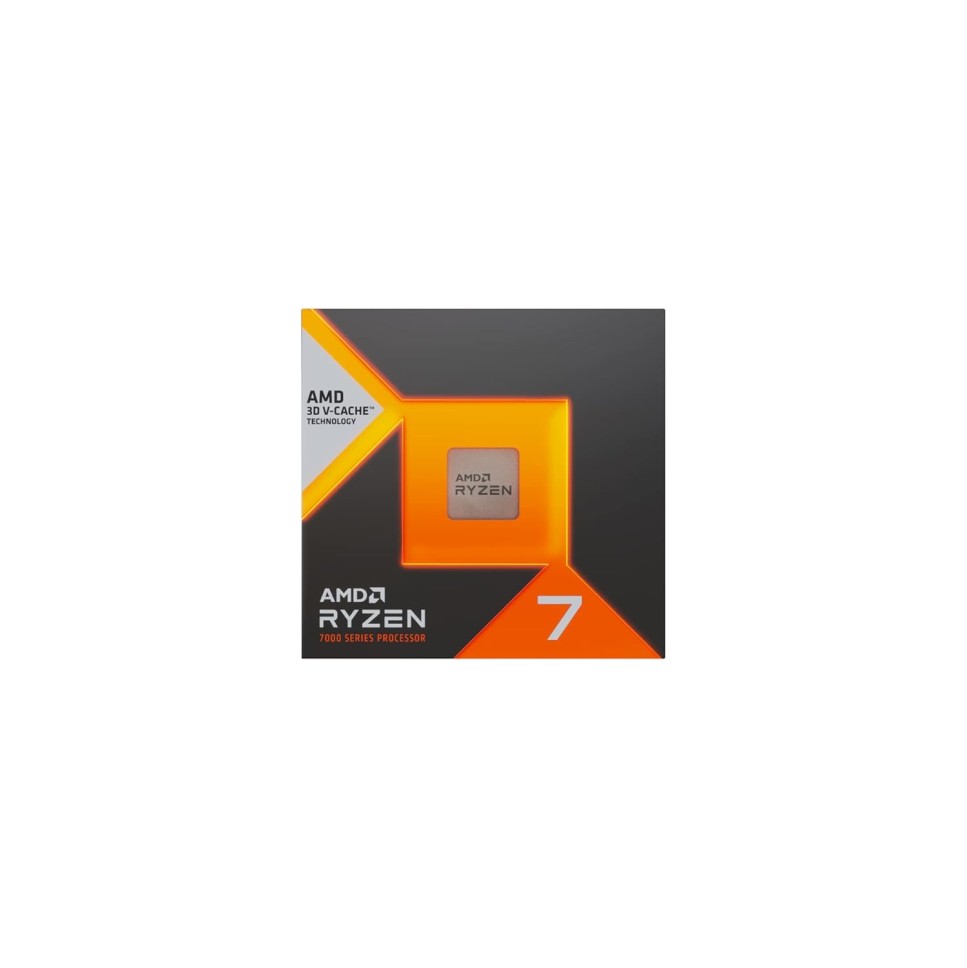 AMD 7000 Series Ryzen 7 7800X 3D Desktop Processor 8 cores 16 Threads 104 MB Cache 4.2 GHz Upto 5.6 GHz AM5 Socket (100-100000910WOF)