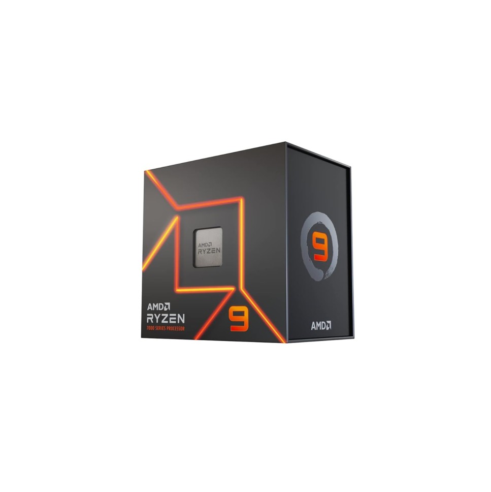 AMD 7000 Series Ryzen 9 7900X Desktop Processor 12 cores 24 Threads 76 MB Cache 4.7 GHz Up to 5.6 GHz Socket AM5, 600 Series Chipset (100-100000589WOF)