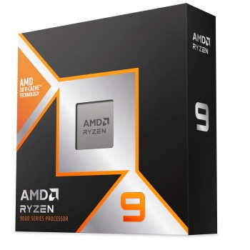 AMD Ryzen 9 9950X3D Desktop Processor with Integrated Radeon Graphics, 16 cores 32 Threads 128MB Cache Base Clock 4.3 GHz Up to 5.7GHz AM5 Socket System Memory DDR5 Up to 5600 MT/s - 100-100000719WOF