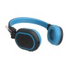 ANT AUDIO Treble 1200 Wireless Bluetooth Over The Ear Headset with Mic (Black Blue)