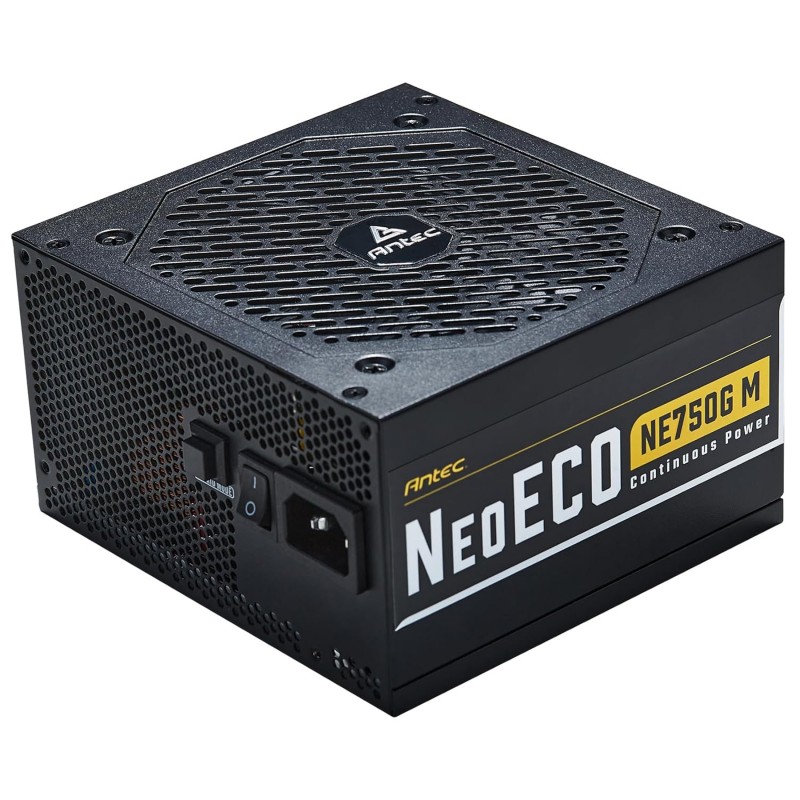 ANTEC NeoECO, NE1000G M ATX3.0, 1000W Full Modular PSU, 80 Plus Gold Certified, PCIE 5.0 Support, PhaseWave Design, Japanese Caps, Zero RPM Manager, Silent 120mm Fan, 10-Year Warranty ANTEC NeoECO, NE1000G M ATX3.0, 1000W Full Modular PSU, 80 Plus Gold Certified, PCIE 5.0 Support, PhaseWave Design, Japanese Caps, Zero RPM Manager, Silent 120mm Fan, 10-Year Warranty