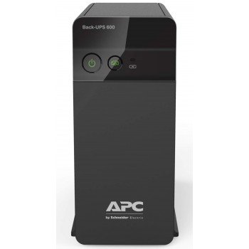 APC Back-UPS BX600C-IN 600VA / 360W, 230V, UPS System, an Ideal Power Backup & Protection for Home Office, Desktop PC & Home Electronics