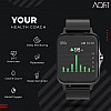 AQFIT W12 Smartwatch IP68 Water Resistant  for Men and Women Black