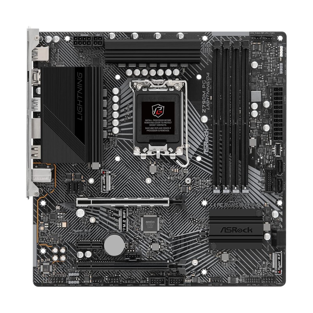 ASRock MB | DDR4 Z790M PG Lightning/D4 Micro ATX Motherboard