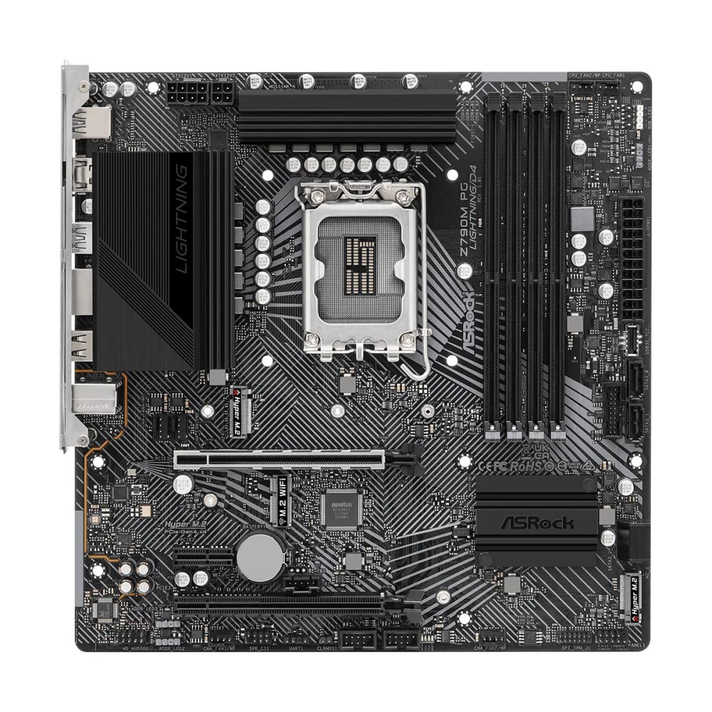 ASRock MB | DDR4 Z790M PG Lightning/D4 Micro ATX Motherboard