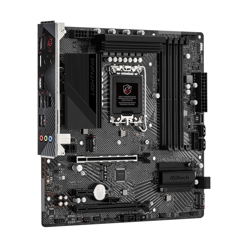 ASRock MB | DDR4 Z790M PG Lightning/D4 Micro ATX Motherboard