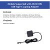 ASUS AC65-00 65W USB Type-C Adapter/Charger Connector, USB PD 3.0 Technology with 5V/3A, 9V/3A, 15V/3A and 20V/3.25A Output for Laptop, Black ASUS AC65-00 65W USB Type-C Adapter/Charger Connector, USB PD 3.0 Technology with 5V/3A, 9V/3A, 15V/3A and 20V/3.25A Output for Laptop, Black