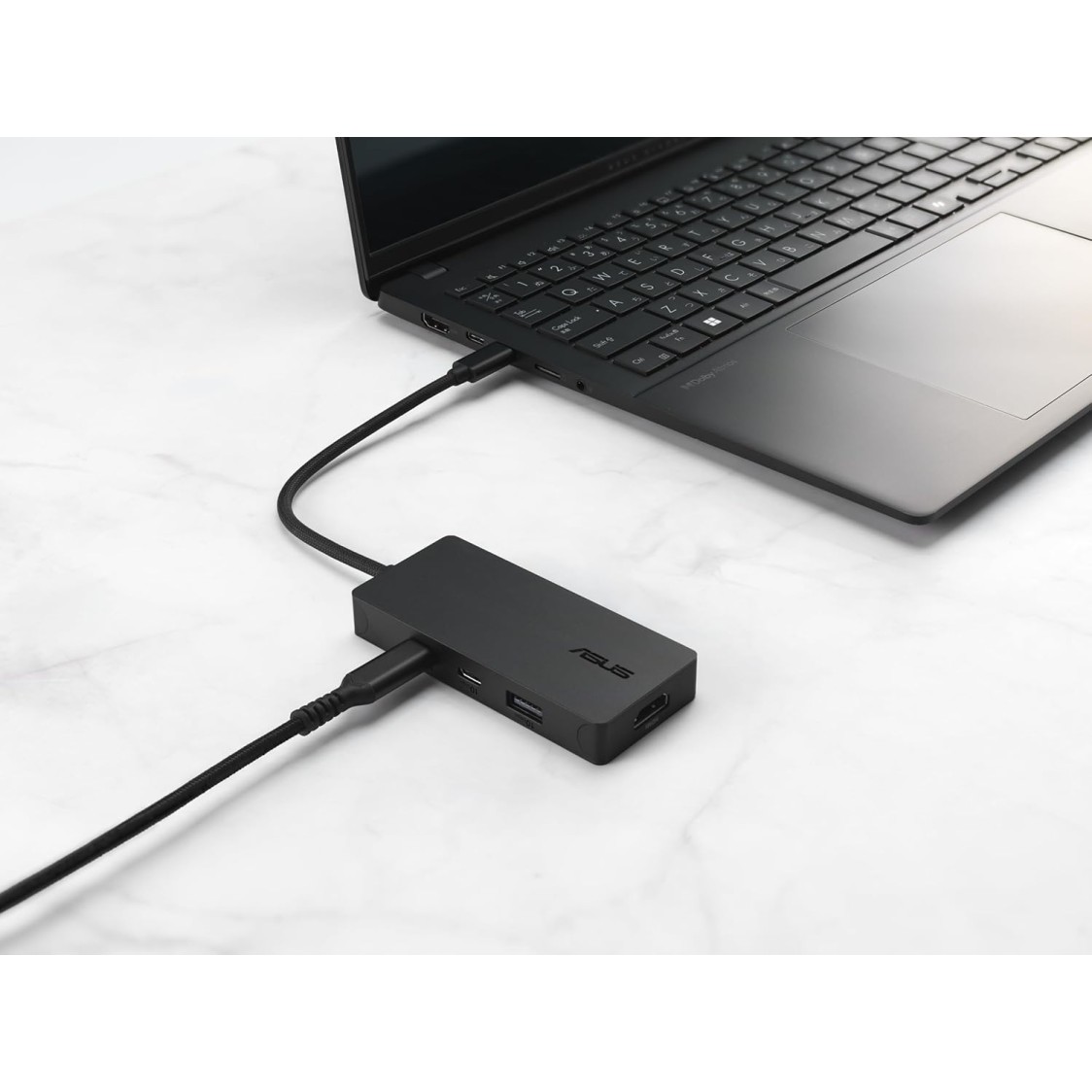 ASUS DC110, 4-in-1 USB-C Dock, with 4K@60Hz HDMI 2.1, USB-A & USB-C Ports,Type-C 3.0 100W PD Charging,Braided Cable – Compact Multiport Hub for All Type C Devices- MacBook,Laptop,Black,2 Year Warranty ASUS DC110, 4-in-1 USB-C Dock, with 4K@60Hz HDMI 2.1, USB-A & USB-C Ports,Type-C 3.0 100W PD Charging,Braided Cable – Compact Multiport Hub for All Type C Devices- MacBook,Laptop,Black,2 Year Warranty