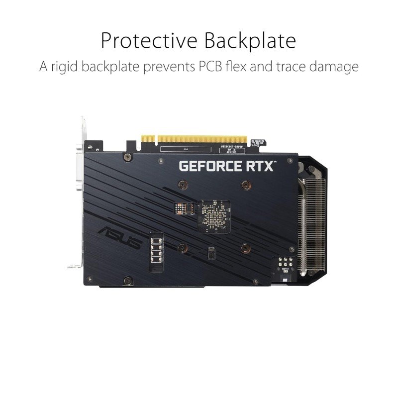 ASUS Dual Geforce RTX 3050 V2 OC Edition 8GB GDDR6 Pci_E Graphics Card with Two Powerful Axial-Tech Fans for AAA Gaming Performance and Ray Tracing. ASUS Dual Geforce RTX 3050 V2 OC Edition 8GB GDDR6 Pci_E Graphics Card with Two Powerful Axial-Tech Fans for AAA Gaming Performance and Ray Tracing.