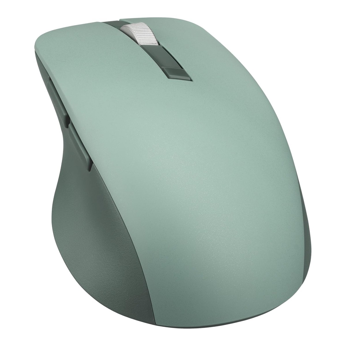 ASUS MD200 Mouse, Easy to Carry Wireless Mouse, 4200 DPI, Multi Device Connect/Bluetooth, USB Silent Mouse (Green Tea Latte)