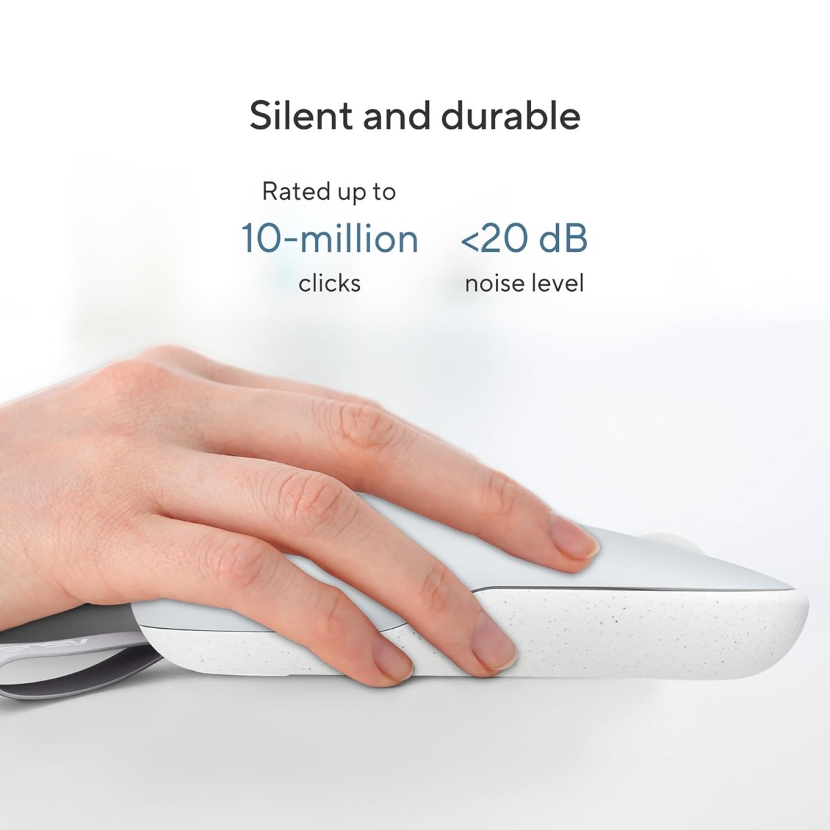 ASUS Marshmallow Md100 USB Mouse, Silent Button, Up to 1600 Dpi, Dual-Mode Connection, (Grey) ASUS Marshmallow Md100 USB Mouse, Silent Button, Up to 1600 Dpi, Dual-Mode Connection, (Grey)