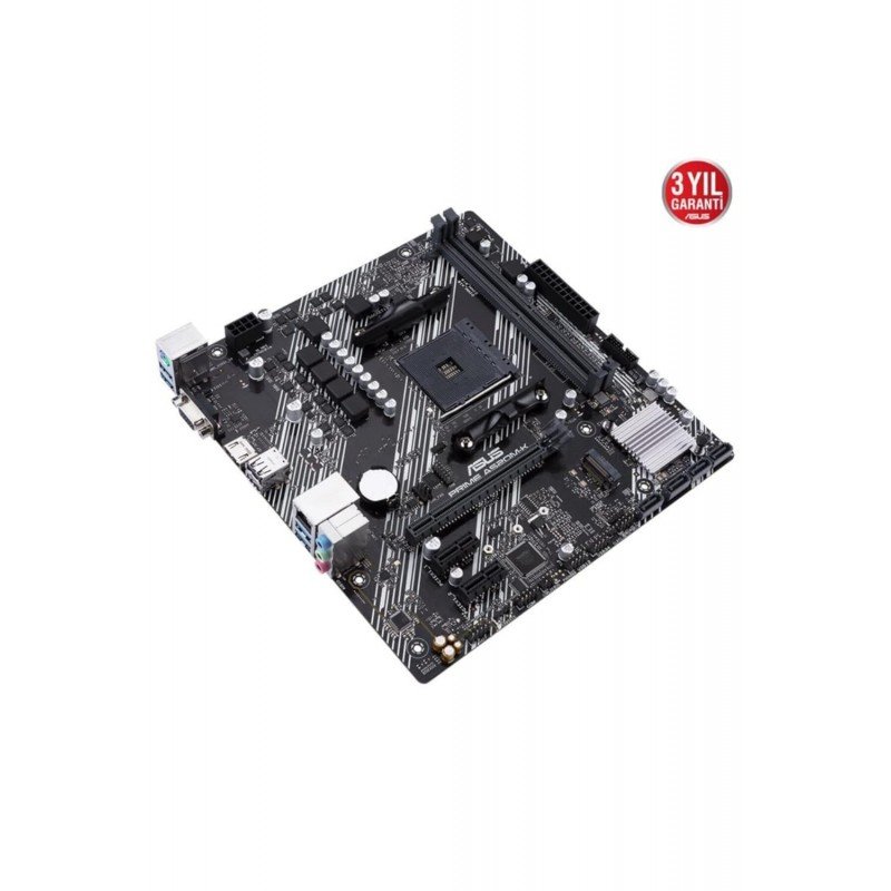ASUS Prime A520M-K (AMD AM4 DDR4 Socket for AMD Ryzen 5000/5000 G/ 4000 G/ 3000) Micro ATX Motherboard with M.2 Support 1Gb Ethernet HDMI/D-Sub SATA 6Gbps and USB 3.2 Gen 1 Type-A ASUS Prime A520M-K (AMD AM4 DDR4 Socket for AMD Ryzen 5000/5000 G/ 4000 G/ 3000) Micro ATX Motherboard with M.2 Support 1Gb Ethernet HDMI/D-Sub SATA 6Gbps and USB 3.2 Gen 1 Type-A