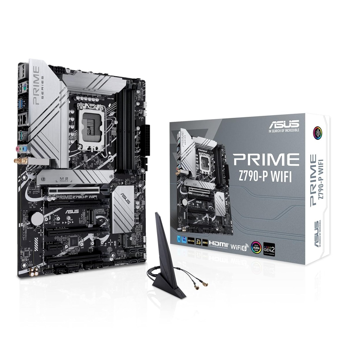 ASUS Prime Z790-P WiFi Lga 1700(Intel 13Th &12Th Gen) ATX Motherboard (Pcie 5.0,Ddr5,14+1 Power Stages,3X M.2,WiFi 6,Bluetooth V5.2,2.5Gb LAN, Front Panel USB 3.2 Gen 2 Type-C, Thunderbolt 4/Usb4) ASUS Prime Z790-P WiFi Lga 1700(Intel 13Th &12Th Gen) ATX Motherboard (Pcie 5.0,Ddr5,14+1 Power Stages,3X M.2,WiFi 6,Bluetooth V5.2,2.5Gb LAN, Front Panel USB 3.2 Gen 2 Type-C, Thunderbolt 4/Usb4)