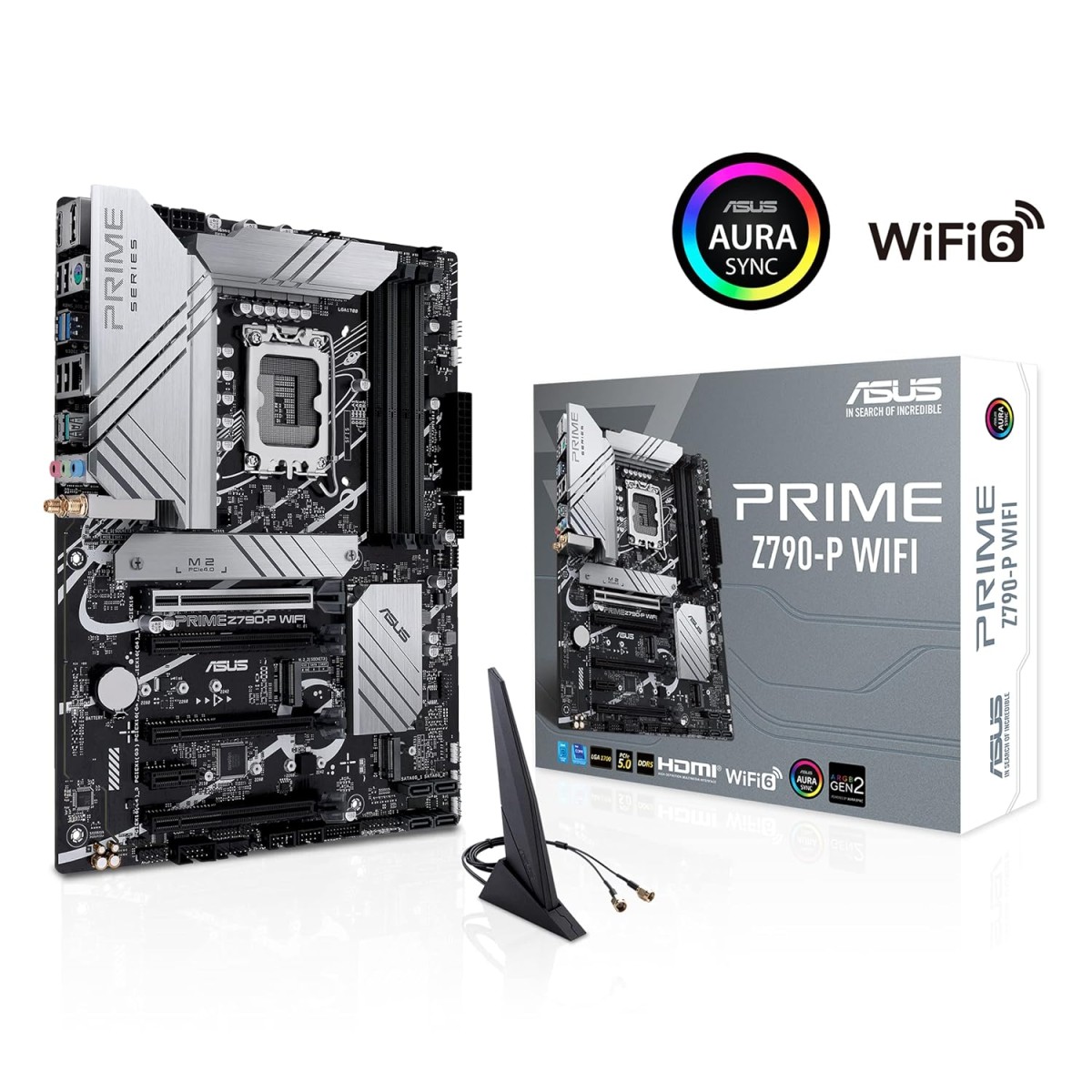 ASUS Prime Z790-P WiFi Lga 1700(Intel 13Th &12Th Gen) ATX Motherboard (Pcie 5.0,Ddr5,14+1 Power Stages,3X M.2,WiFi 6,Bluetooth V5.2,2.5Gb LAN, Front Panel USB 3.2 Gen 2 Type-C, Thunderbolt 4/Usb4) ASUS Prime Z790-P WiFi Lga 1700(Intel 13Th &12Th Gen) ATX Motherboard (Pcie 5.0,Ddr5,14+1 Power Stages,3X M.2,WiFi 6,Bluetooth V5.2,2.5Gb LAN, Front Panel USB 3.2 Gen 2 Type-C, Thunderbolt 4/Usb4)
