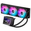 ASUS ROG Ryujin III 360 ARGB All-in-One Liquid CPU Cooler with 400Mm Radiator Asetek 8Th Gen Pump,3 120Mm Fans,3.5" Color LCD