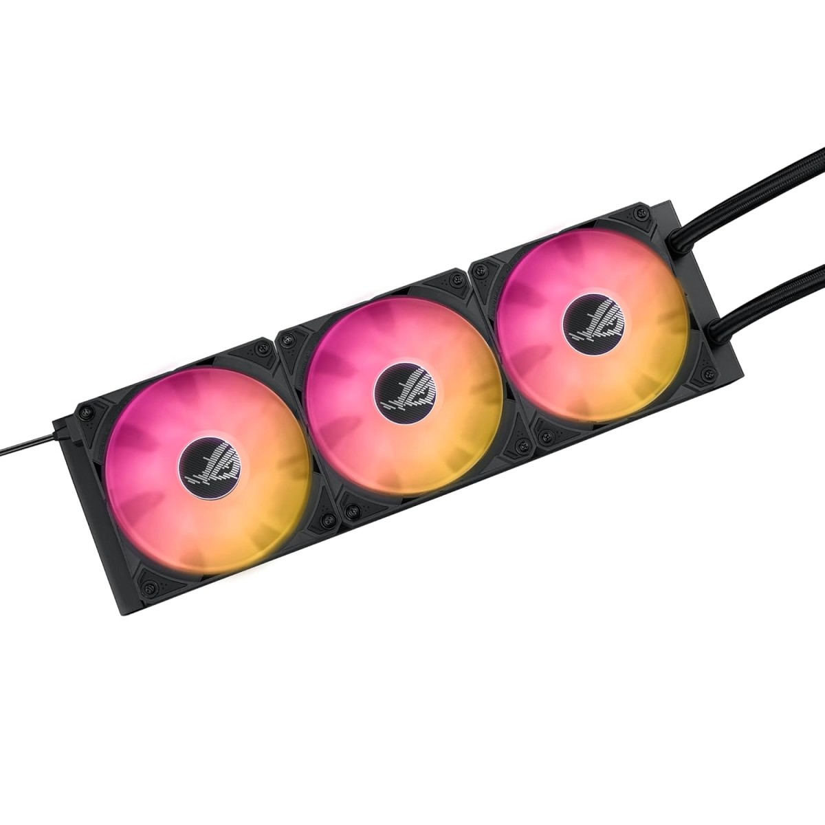 ASUS ROG Ryujin III 360 ARGB All-in-One Liquid CPU Cooler with 400Mm Radiator Asetek 8Th Gen Pump,3 120Mm Fans,3.5" Color LCD