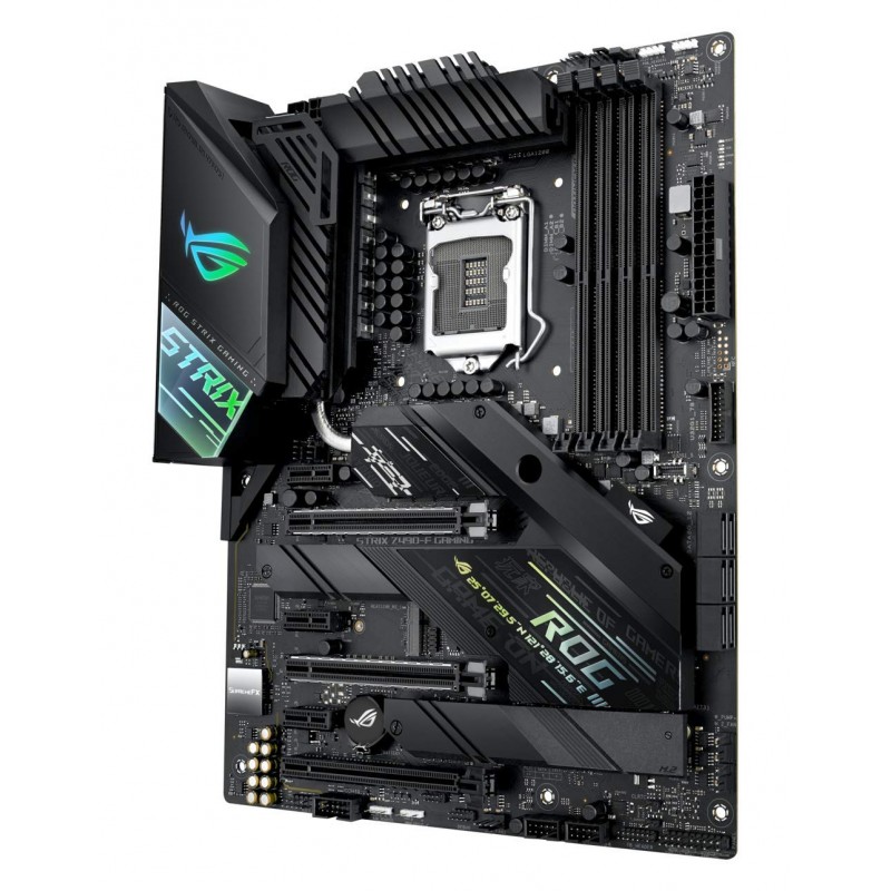 ASUS ROG Strix Intel Z490-F Gaming LGA 1200 ATX DDR4-SDRAM Motherboard ASUS ROG Strix Intel Z490-F Gaming LGA 1200 ATX DDR4-SDRAM Motherboard