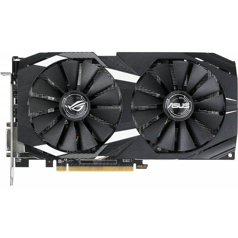 ASUS Radeon RX 580 O4G Dual-Fan OC Edition GDDR5 DP HDMI DVI VR Ready AMD Graphics Card (DUAL-RX580-O4G) (Renewed) ASUS Radeon RX 580 O4G Dual-Fan OC Edition GDDR5 DP HDMI DVI VR Ready AMD Graphics Card (DUAL-RX580-O4G) (Renewed)