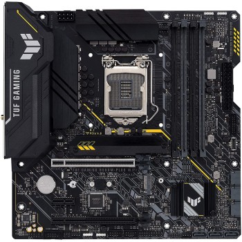 ASUS TUF Gaming B560M-PLUS WiFi LGA1200 (Intel11th/10th Gen) Micro ATX Gaming Motherboard (PCIe 4.0, 2X M.2 Slots,8+1 Power Stages, 2.5Gb LAN, WiFi 6, USB 3.2 Type-C, Thunderbolt 4 Support)