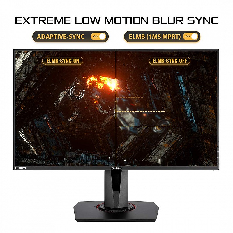 ASUS Tuf Gaming Vg279Qm HDR Led Gaming  27 Inch Monitor 280Hz Black