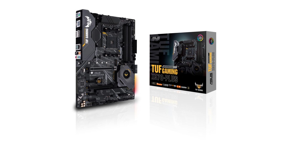 ASUS Tuf Plus Gaming AM4 AMD X570 ATX DDR4-SDRAM Motherboard