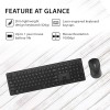 ASUS Wireless Keyboard and Mouse Set CW101, Upto 1000 Adjustable DPI,2.4 GHz Nano Receiver, Gaming-Grade,