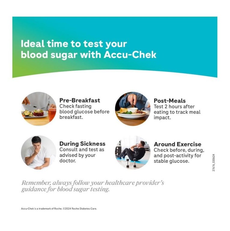 Accu-Chek Active Strips, Pack of 50 (Multicolor) Accu-Chek Active Strips, Pack of 50 (Multicolor)