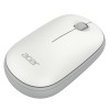 Acer Bubble Wireless Mouse AMR100 | 2.4GHz Silent Click | 1600 DPI | Ergonomic | AA Battery | Win8/10/11 | Compact Lightweight Design | Color: White/Grey