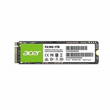 Acer FA100 1TB NVMe PCIe Gen3 x4 NVMe 3D NAND SSD M.2 Internal SSD-3300MB/s R, 2700MB/s W Speed