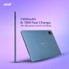 Acer Iconia Tab iM11-12M | 11.45” 60 Hz IPS Display, 450 nits, 8GB RAM + 256GB storage, 16MP Rear + 8MP Front Camera,Fingerprint Reader,Wi-Fi + 4G LTE(Calling), Android 14,BT 5.2, Slim Metal Body,Blue