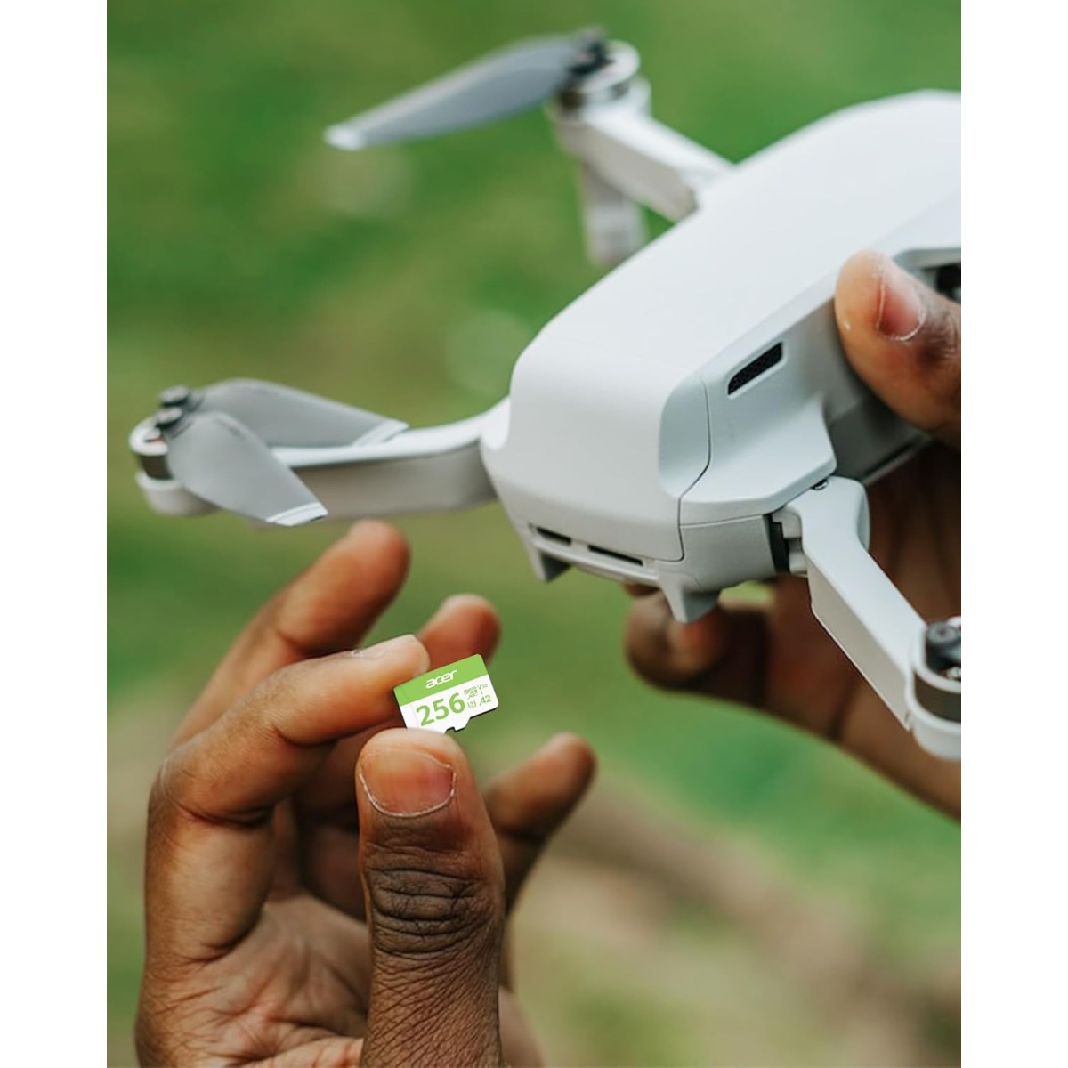 Acer MSC300 Micro SD Memory Cards, 256GB SDXC TF Card 160MB/s UHS-I, A2, V30, 4K Extra Storage for Nintendo-Switch, Android Phones, Gopro, Amazon Fire Kids Tablet - BL.9BWWA.323