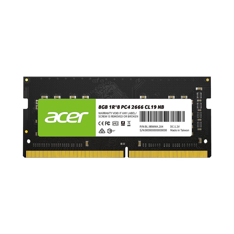 Acer SD100 SO-DIMM 2666MHz 4GB 19-19-19-43 1R*8