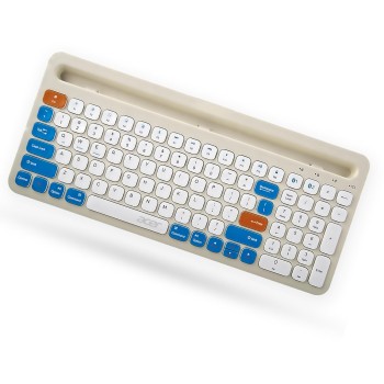 Acer SwiftPRO Multi-Device Bluetooth Wireless Keyboard with Cradle & Numpad | USB-C Rechargeable | 99 Keys, 80H Battery | Compact & Quiet | Compatible with Windows, Mac, Android, Laptop, Tablet, Phone Acer SwiftPRO Multi-Device Bluetooth Wireless Keyboard with Cradle & Numpad | USB-C Rechargeable | 99 Keys, 80H Battery | Compact & Quiet | Compatible with Windows, Mac, Android, Laptop, Tablet, Phone