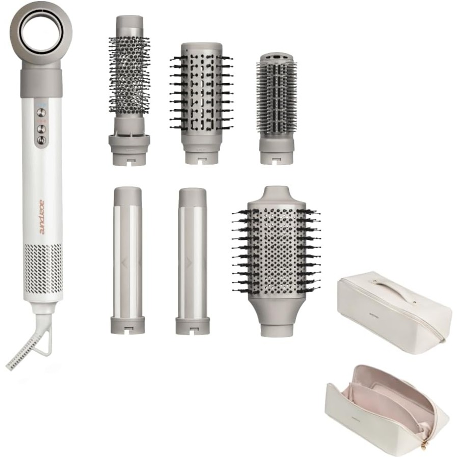 Acerpure Beauty Ionic Hair Dryer and Styler DS744-10W | Hair Care AI Mode | 7-Piece Styler Attachments | Voltage Compatibility (220–240V, 50/60Hz, 1400W) Acerpure Beauty Ionic Hair Dryer and Styler DS744-10W | Hair Care AI Mode | 7-Piece Styler Attachments | Voltage Compatibility (220–240V, 50/60Hz, 1400W)