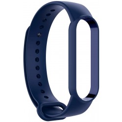 Mi Band 5 and Mi Band 6 Wristband Silicone Strap Navy Blue