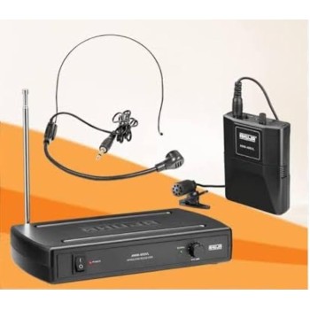 Ahuja AWM-495®VL PA VHF Wireless Microphone - Professional Handheld Microphone for Public Address, Karaoke, and Stage Use (1)