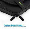 AirCase Laptop Bag Sleeve Case Cover Pouch for 13-Inch, 14-Inch Laptop for Men & Women (Black)