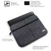 AirCase Premium Kindle Sleeve Bag with 4 Pockets fits Upto 6" Tablet, Wrinkle Free, Padded, Water Resistant Light Neoprene case Cover Pouch, for Men & Women, Ash- 6 Months Warranty