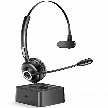 AirSound M97 Pro  Bluetooth , 17 Hr Talk Time, CVC 8.0 Noise-Cancelling  for PC Android