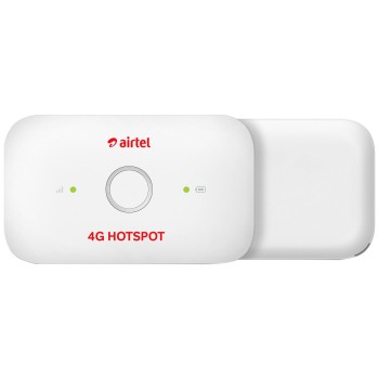 Airtel DigitalTV E5573Cs-609 Wireless Hotspot Single_Band Wi-Fi Data Device, White