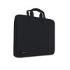 Alifiya Polyester MacBook Laptop Sleeve Cover Bag 16 Inch (Black_L22, 180 Degree Opening)
