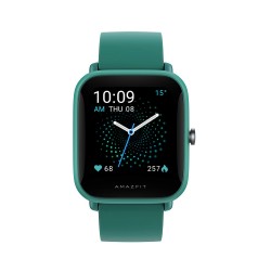 Amazfit bip u pro nyse listed smart watch with spo2, built-in gps, built-in alexa, green