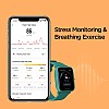 Amazfit bip u pro nyse listed smart watch with spo2, built-in gps, built-in alexa, green